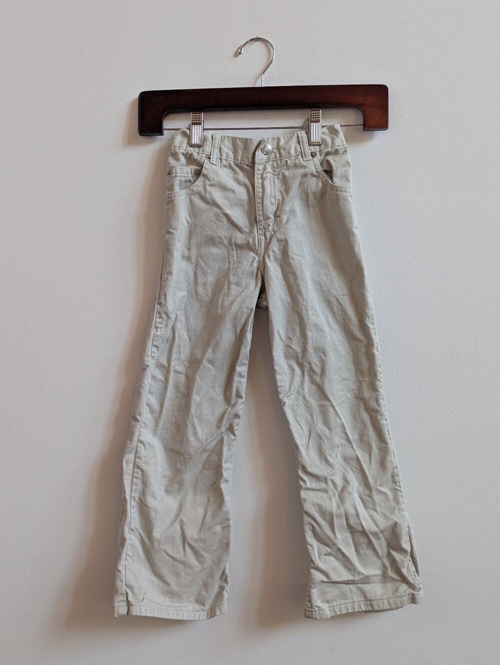 Vtg Polo Ralph Lauren Jeans 6 Boys Tan